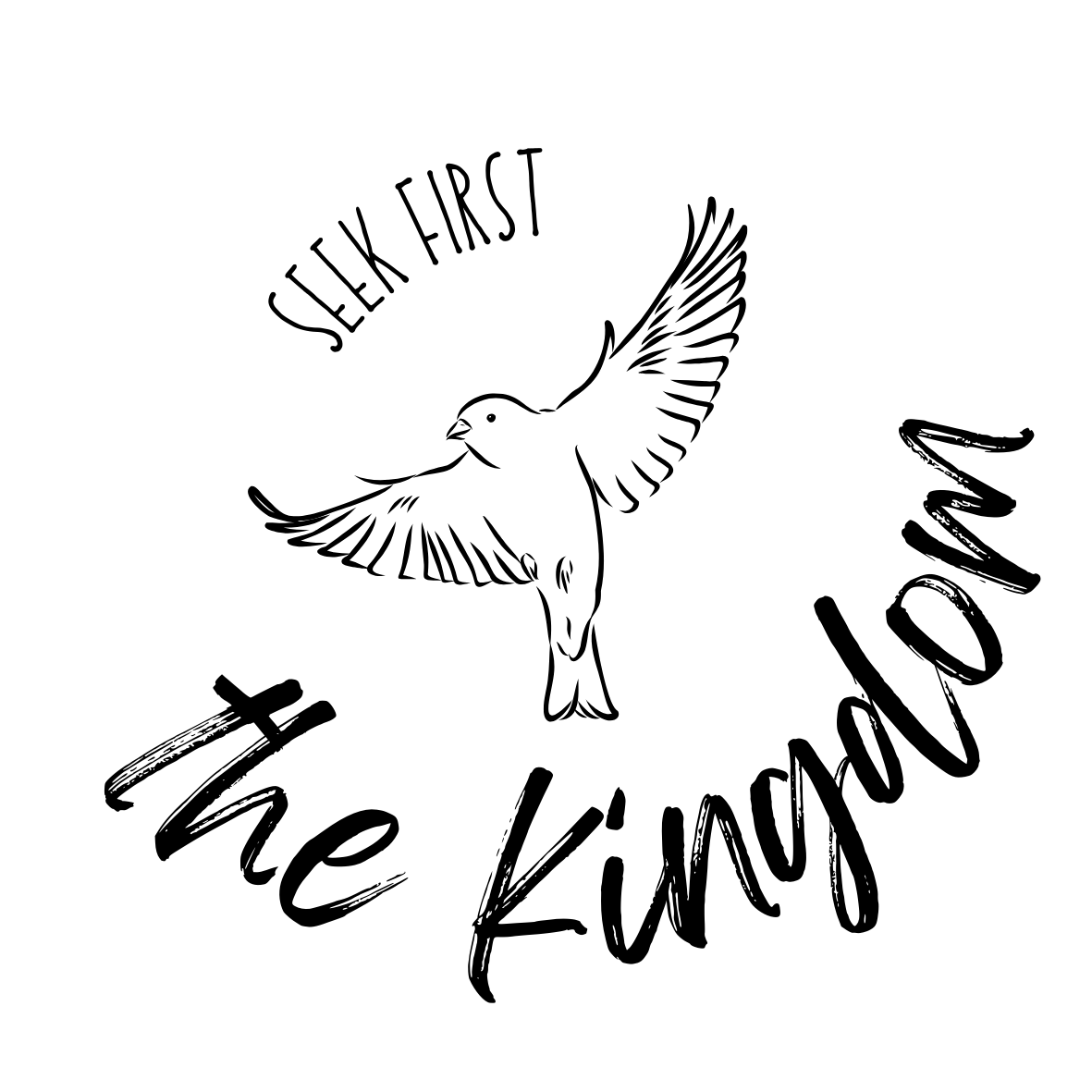 Seek First The Kingdom Sticker