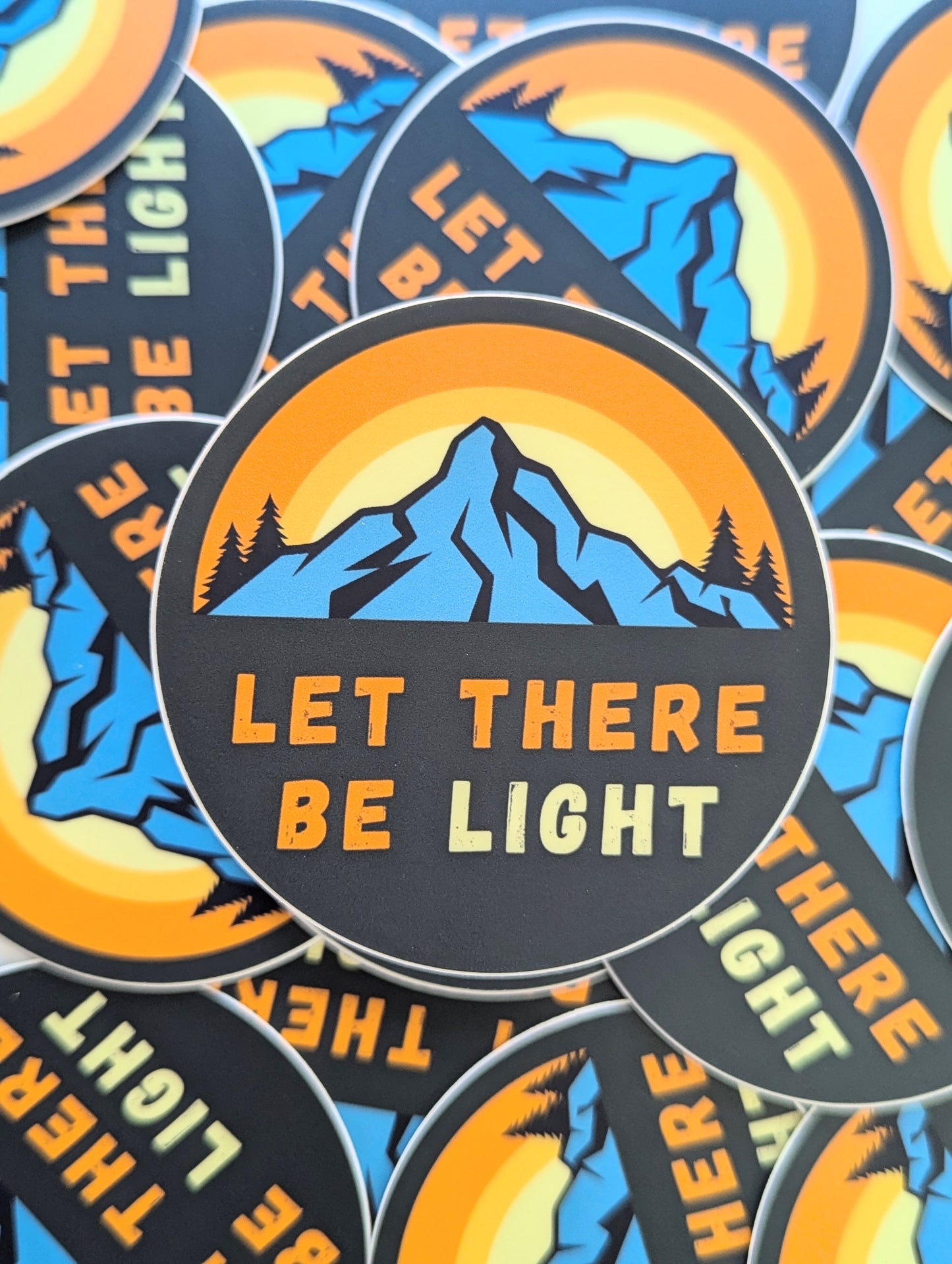 Let There Be Light Sticker