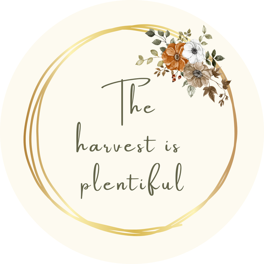 The Harvest is Plentiful Sticker